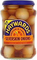 Haywards Silverskin Pickled Onions - Medium & Tangy 400g