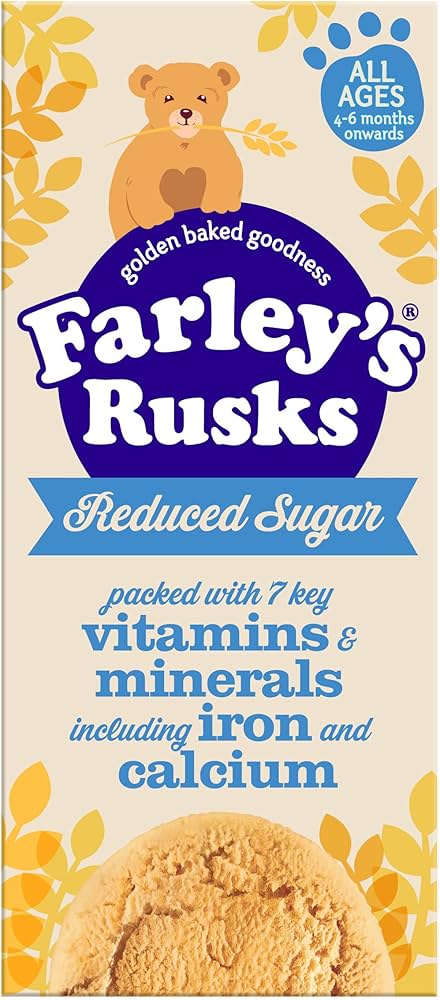 Heinz Farley's Rusks Reduced Sugar 18pk 300g
