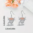 Earrings - Highland Cow Costume Jewelry