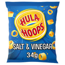 Hula Hoops Crisps Salt & Vinegar Flavor 34g Bag