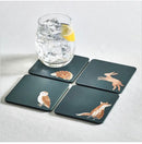 Coasters - Woodland (Set of 4)