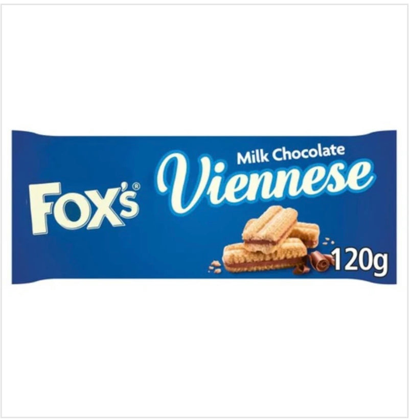 Fox’s Milk Chocolate Viennese Biscuits 120g