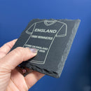 2026 England Slate Coaster (1966 Winners) 4" x 4"