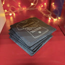 2026 England Slate Coaster (On the Pitch) 4" x 4"