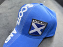 Hat - Scotland 3D Embroidered Hat - Adjustable Velcro Strap