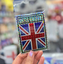 Decal - UK Square Bumper Sticker (Union Jack Flag)
