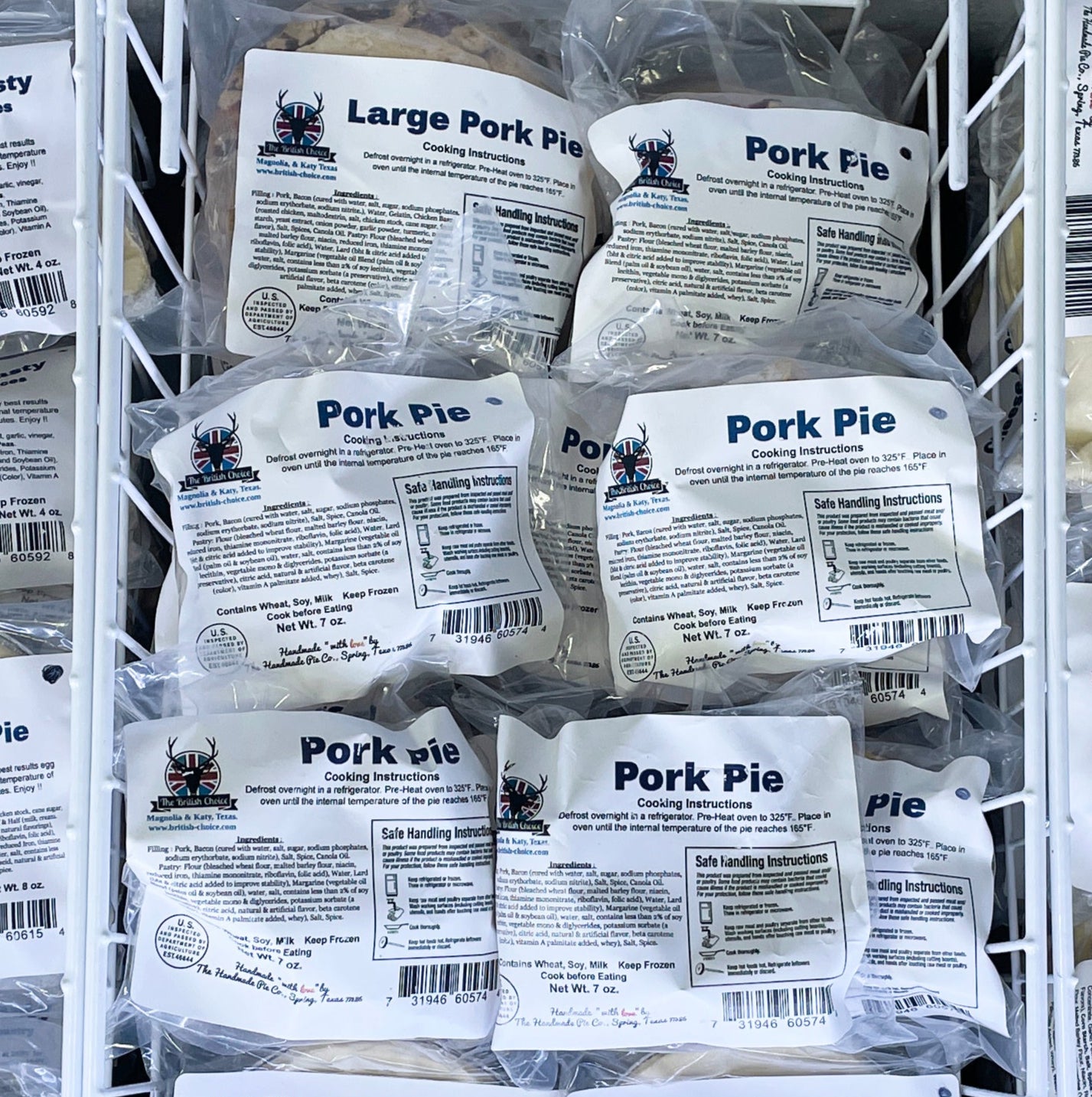 Large Pork Pie 20oz (1 1/2 lb Ship Weight)