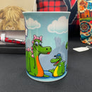 Mug - Nessie Family Lippy Wraparound Design