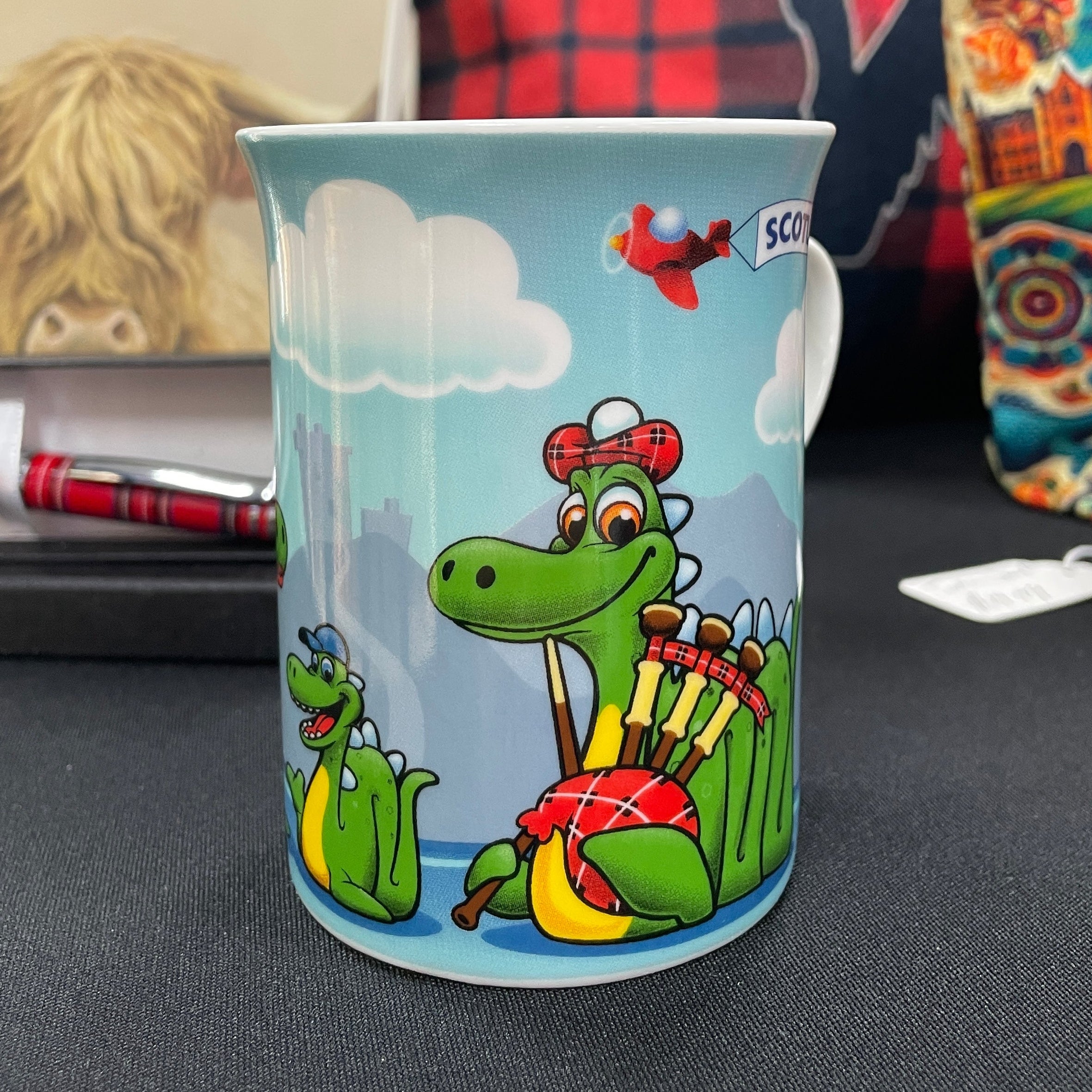 Mug - Nessie Family Lippy Wraparound Design