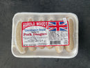 Harold Wood's Lincolnshire Pork Bangers 6pk 16oz (1lb Ship Weight)