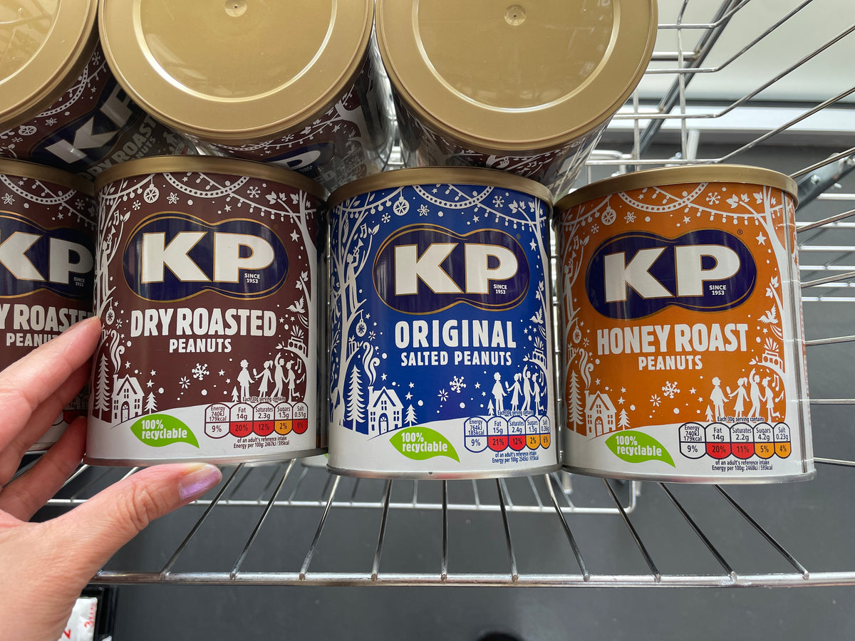 KP Dry Roasted Peanuts Caddy 375g