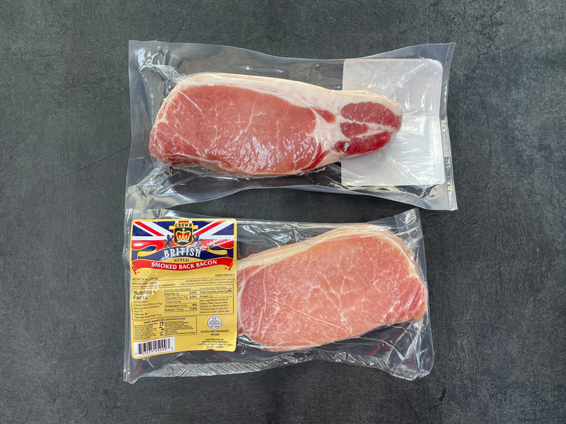 Crown British Smoked Back Bacon - 227g (8oz)