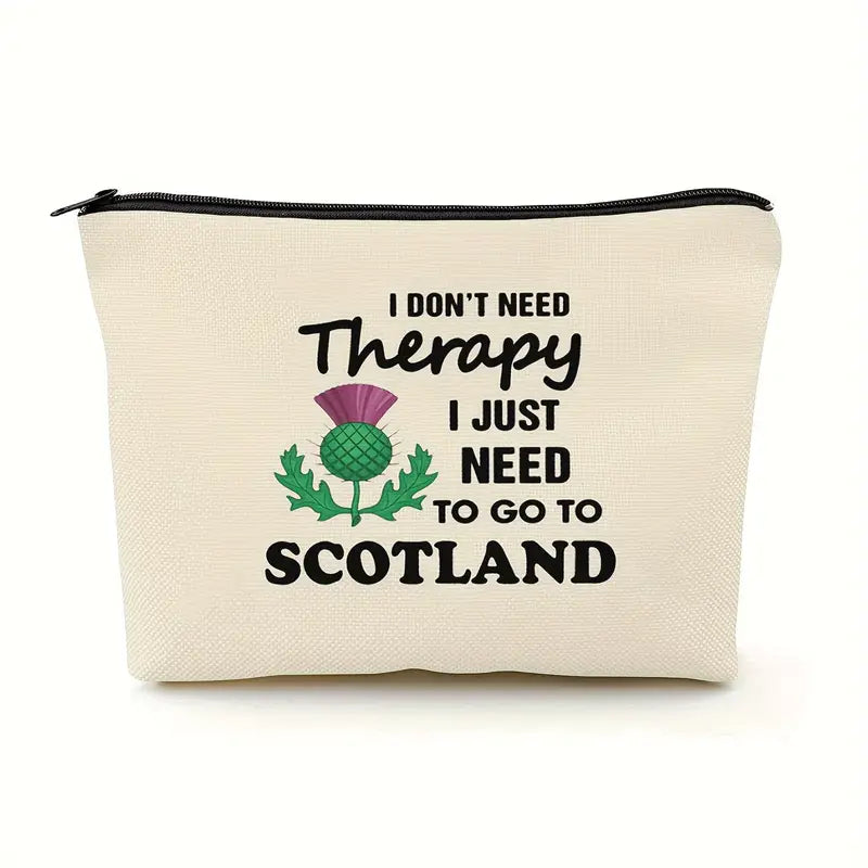 Scotland Cosmetic or Pencil Pouch