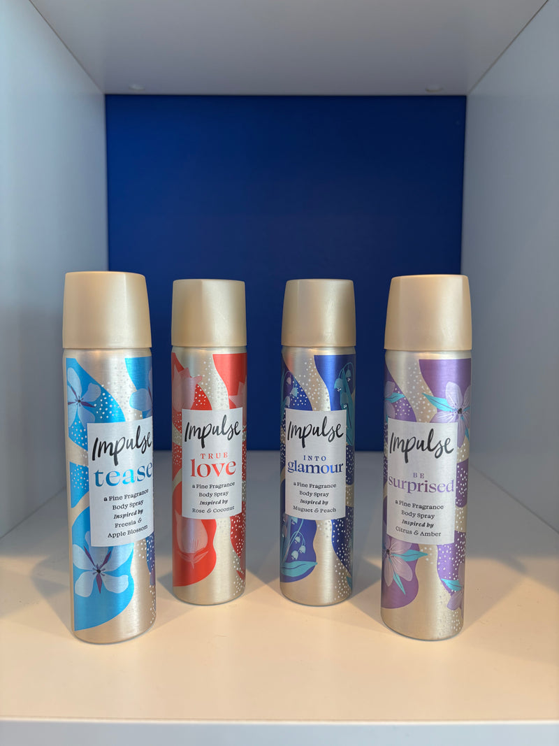 Impulse Body Spray 75ml (assorted Fragrances)