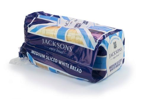 Jacksons White Medium Sliced Bread (1.5lb Ship Weight) *Limit 1 per order*