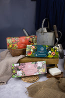 Kew Gardens Jasmine & Peach Triple Soap Gift Box 3 x 100g