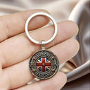 Key Ring. Union Jack London England