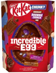 Nestle Kit Kat Chunky Crunchy Choc Brownie Incredible Egg 384g