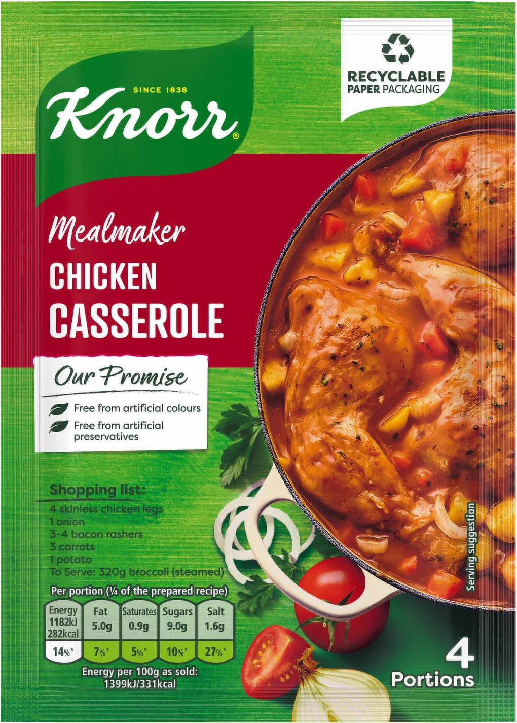Knorr Chicken Casserole Mix 48g