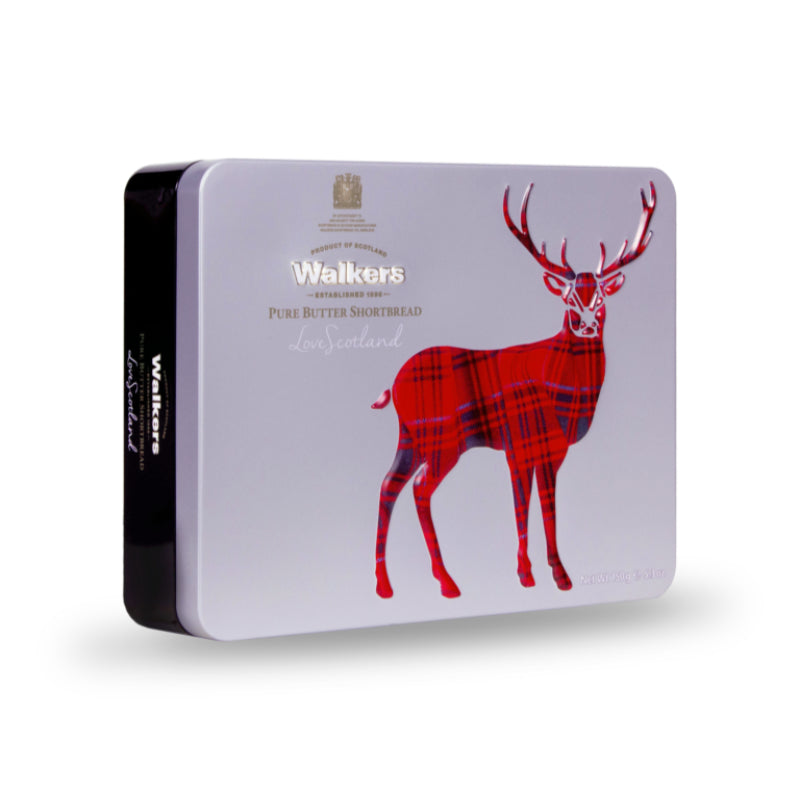 Walkers Shortbread Icon Stag Tin 150g