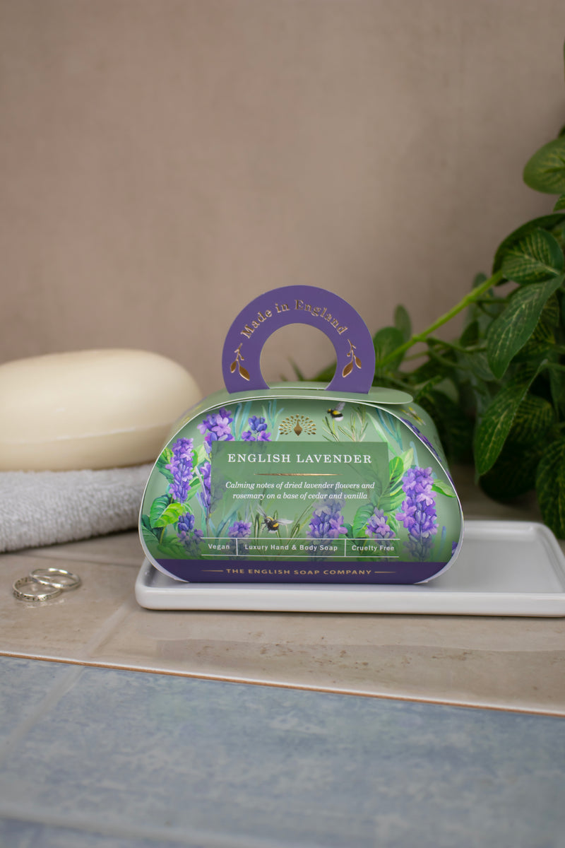 English Soap Company English Lavender Soap Gift 260g