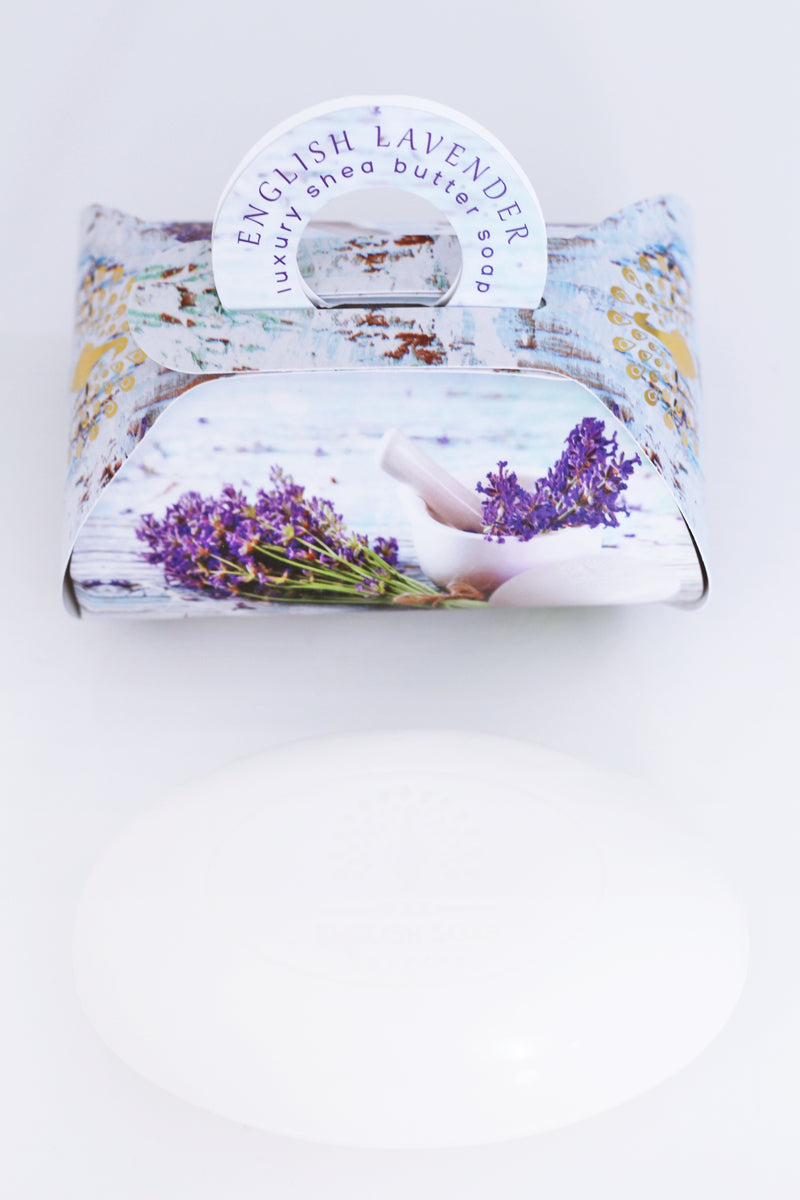 English Soap Company English Lavender Soap Gift 260g