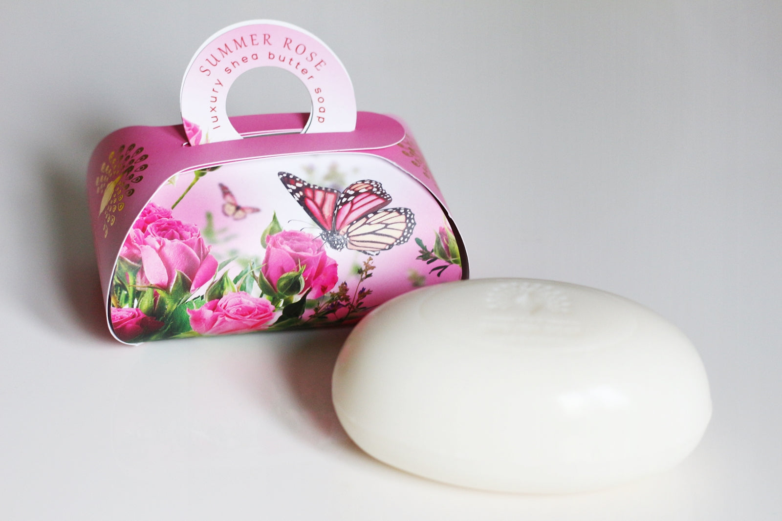 English Soap Company Summer Rose Gift Soap 260g