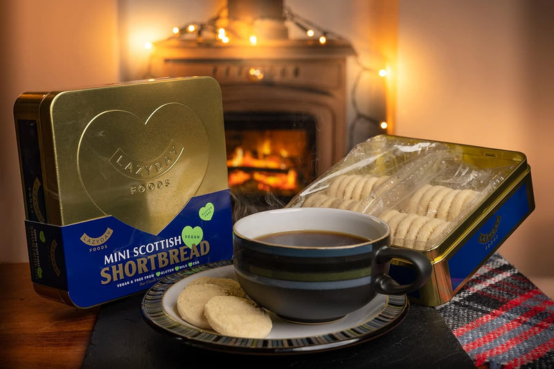 Lazy Day Mini Scottish Shortbread 2 Pack 250g (Vegan)