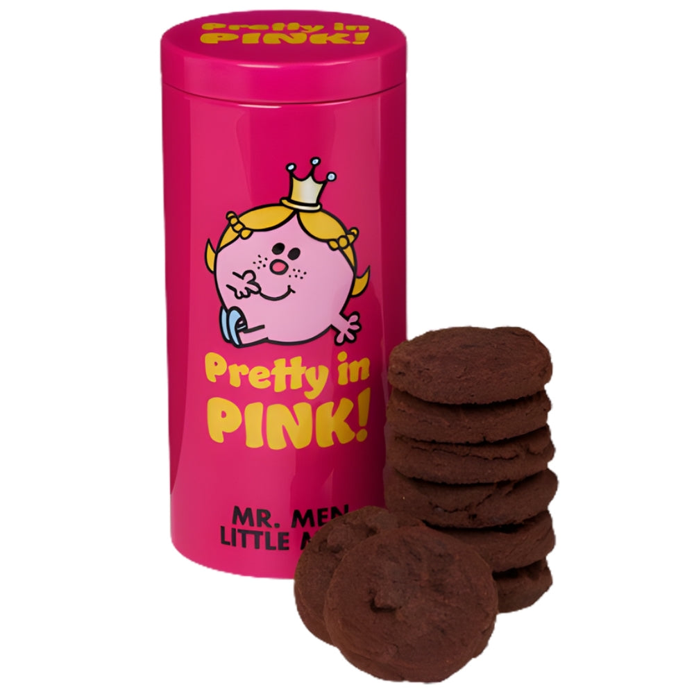 Mr. Men Little Miss Princess Chocolate Brownie Cookie Tins 100g