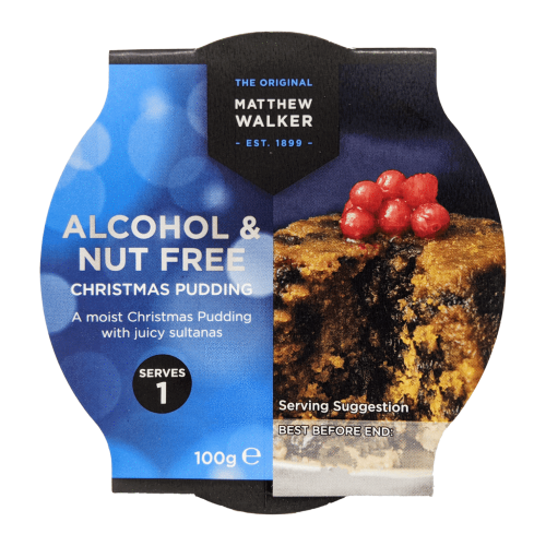 Matthew Walker Alcohol & Nut Free Christmas Pudding 100g