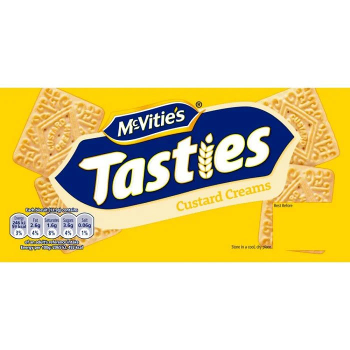 McVitie's Tasties Custard Creams 300g