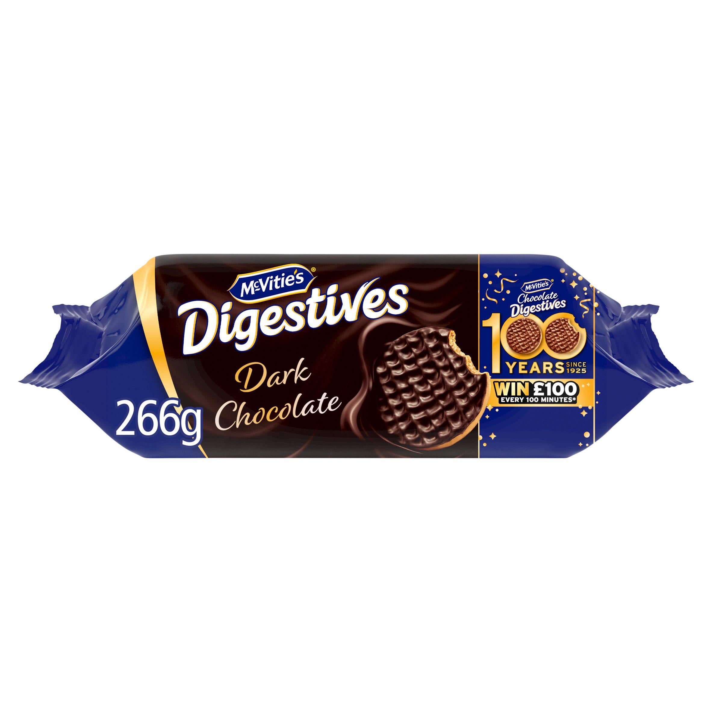 McVitie's Digestives Dark Chocolate Biscuits 266g