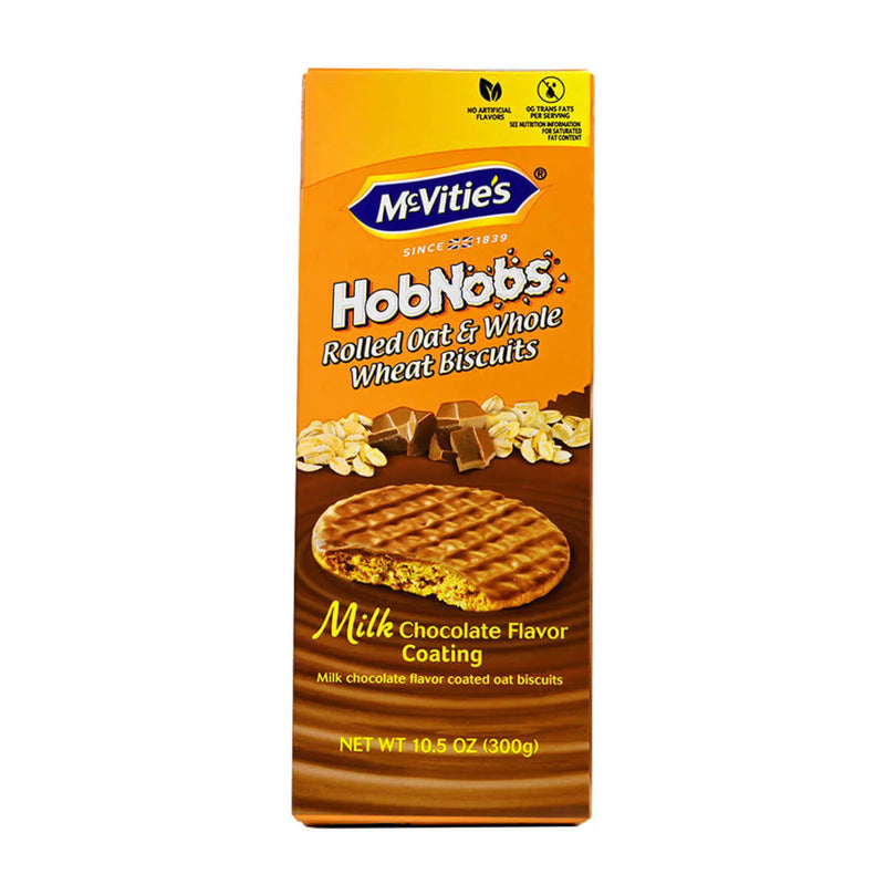 McVitie's Hobnob's Milk Chocolate Biscuits 300g (boxed)
