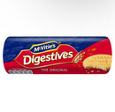 Indulge in a classic British treat with McVities Digestives Plain 360g. Made with 100% whole wheat