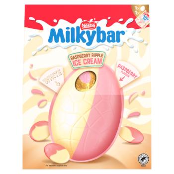 Milkybar Raspberry Ripple Ice Cream 236g