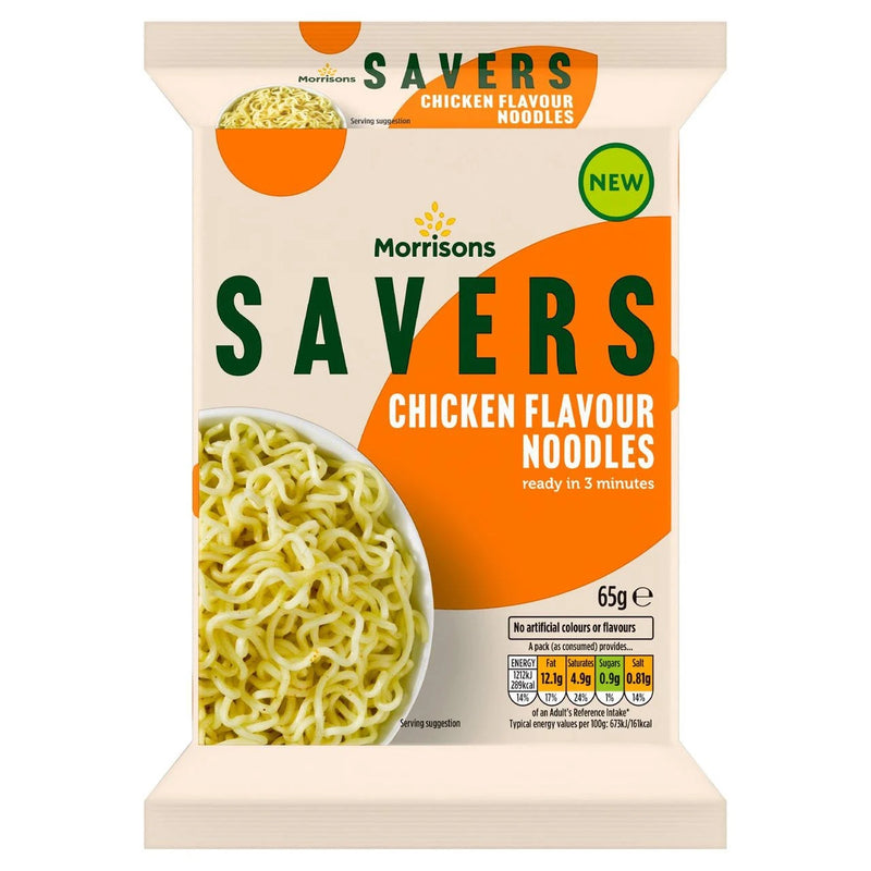 Morrisons Savers Instant Chicken Noodles 65g