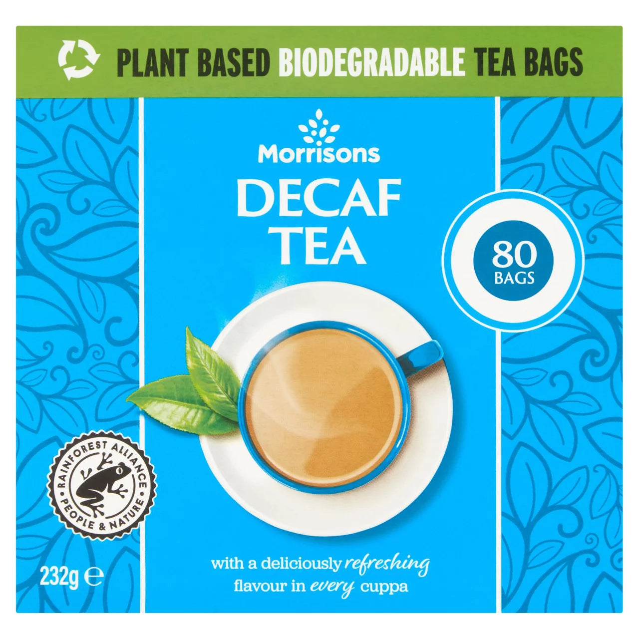 Morrisons Decaf Tea Bags 80 Pack