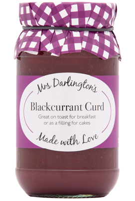 Mrs Darlington's Blackcurrant Curd 320g