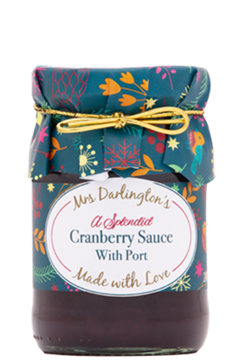 Mrs Darlington's Cranberry Sauce With Port 200g