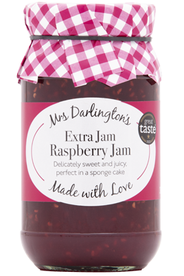 Mrs Darlington's Raspberry Jam 340g