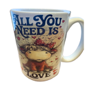 Mug 15oz - Custom Made Highland Cow "All You Need is Love"
