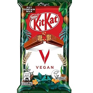 Nestle Kit Kat 4 Finger Vegan Chocolate 41.5g (Best Before 01/2025)