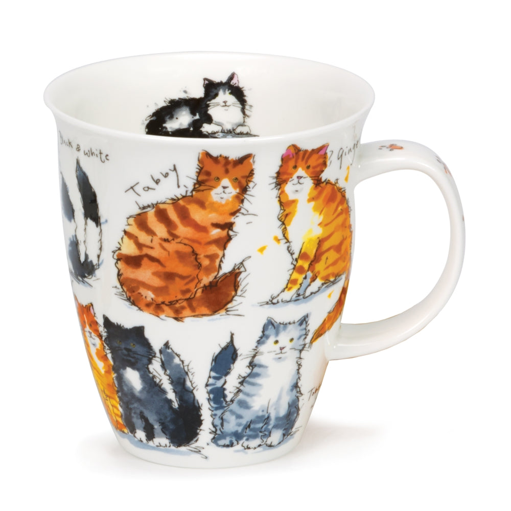 Dunoon Nevis Messy Cats Mug 16 oz