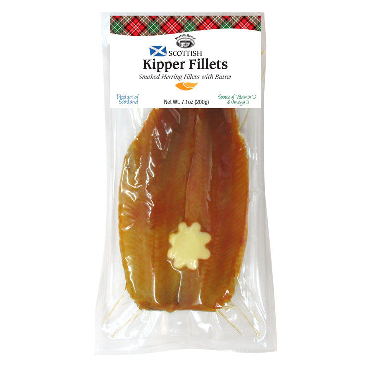 Norfolk Manor Kipper Fillets 200g (1/2 lb shipping weight)