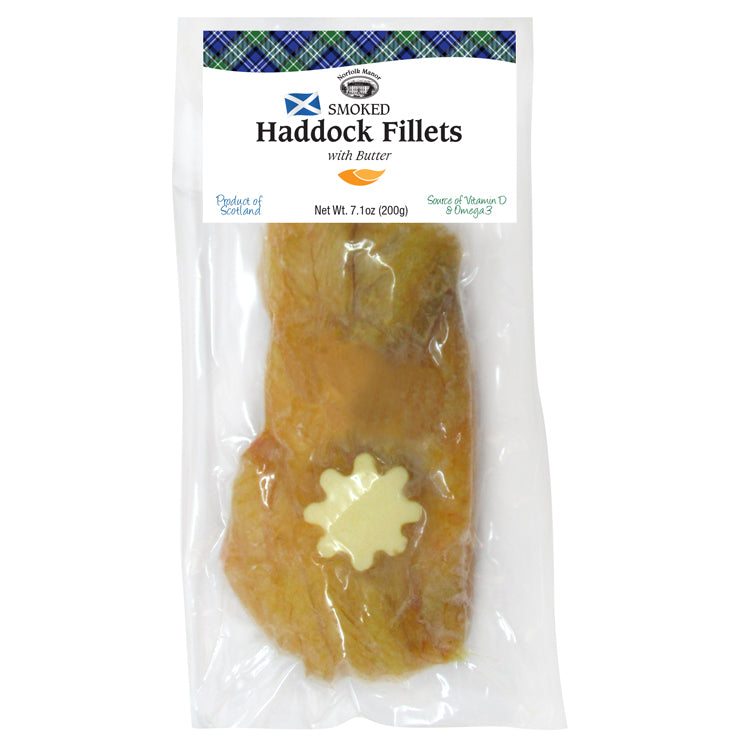 Norfolk Manor Haddock Fillets 200g (1/2lb shipping weight)(limit 6 per order)