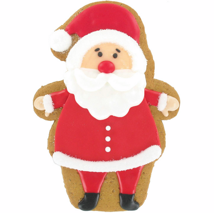 Original Biscuit Bakers Iced Gingerbread Santa Biscuits 75g