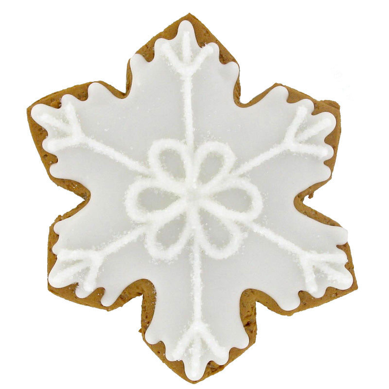 Original Biscuit Bakers Iced Gingerbread Snowflake 60g