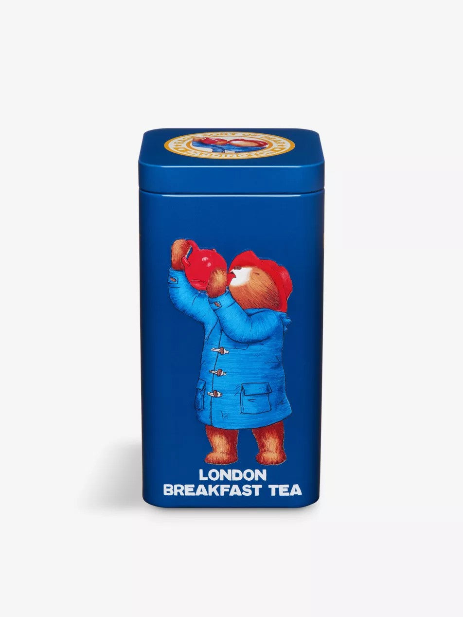 Paddington Bear Tin with London Breakfast Tea 125g