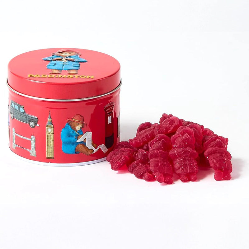 Paddington Bear Fruity Vegan Gummy Sweets Gift Tin 120g