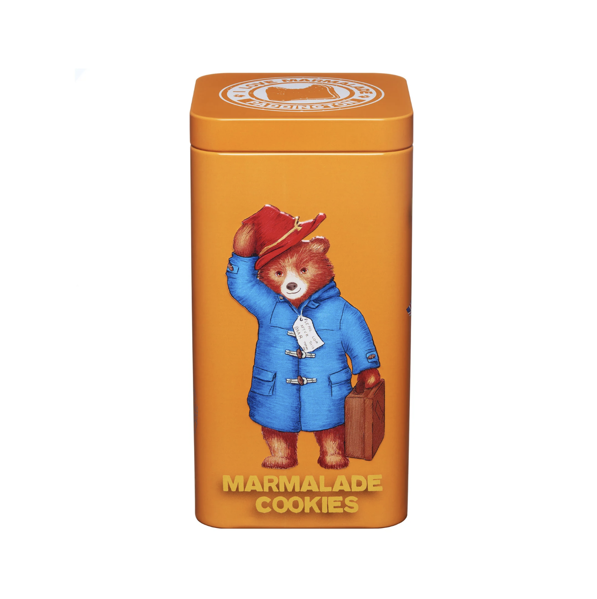 Paddington Bear Tin with Orange  Marmalade Cookies 100g